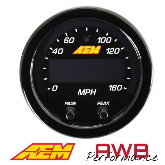 AEM X-Series GPS Speedometer Gauge Kit - 30-0313