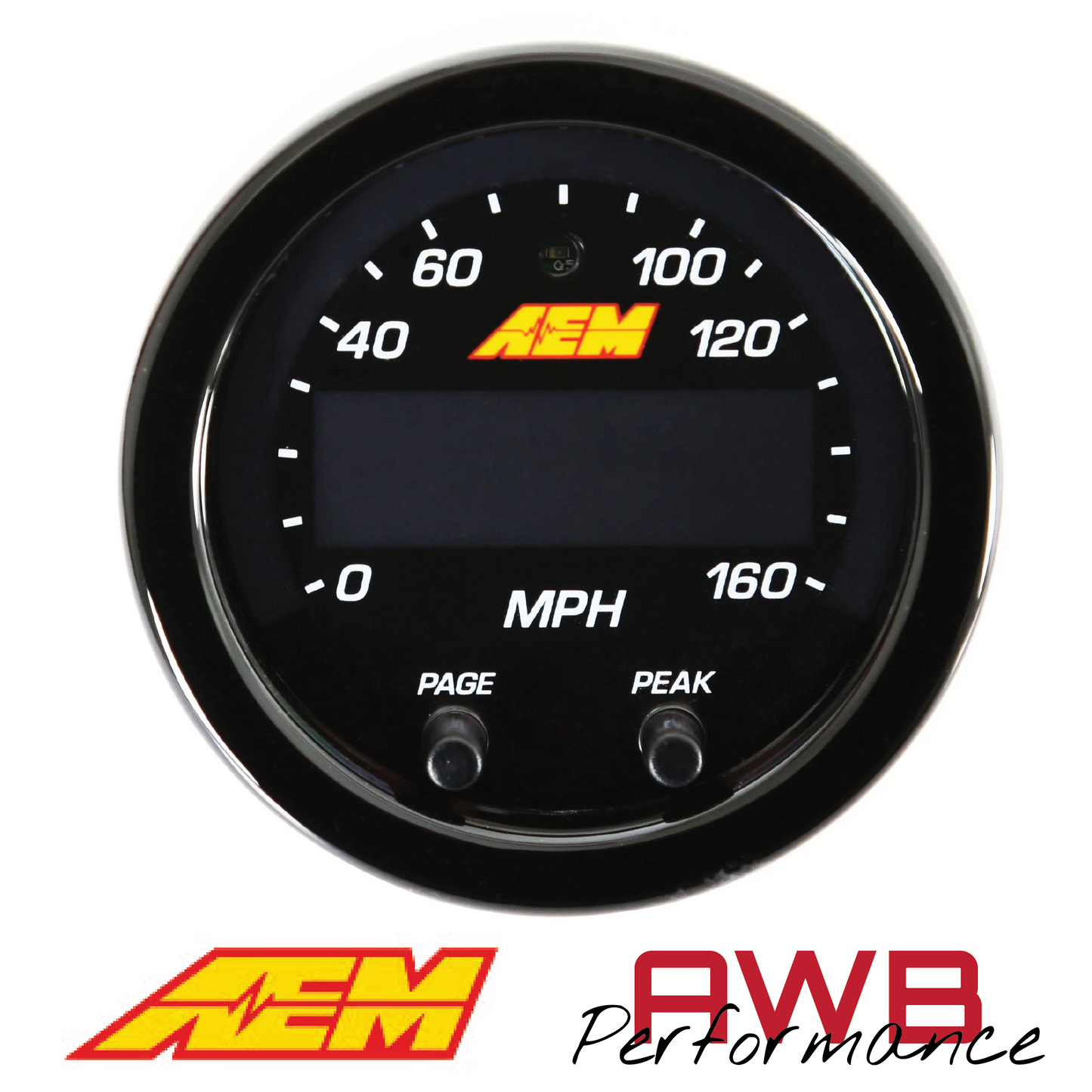AEM X-Series GPS Speedometer Gauge Kit - 30-0313