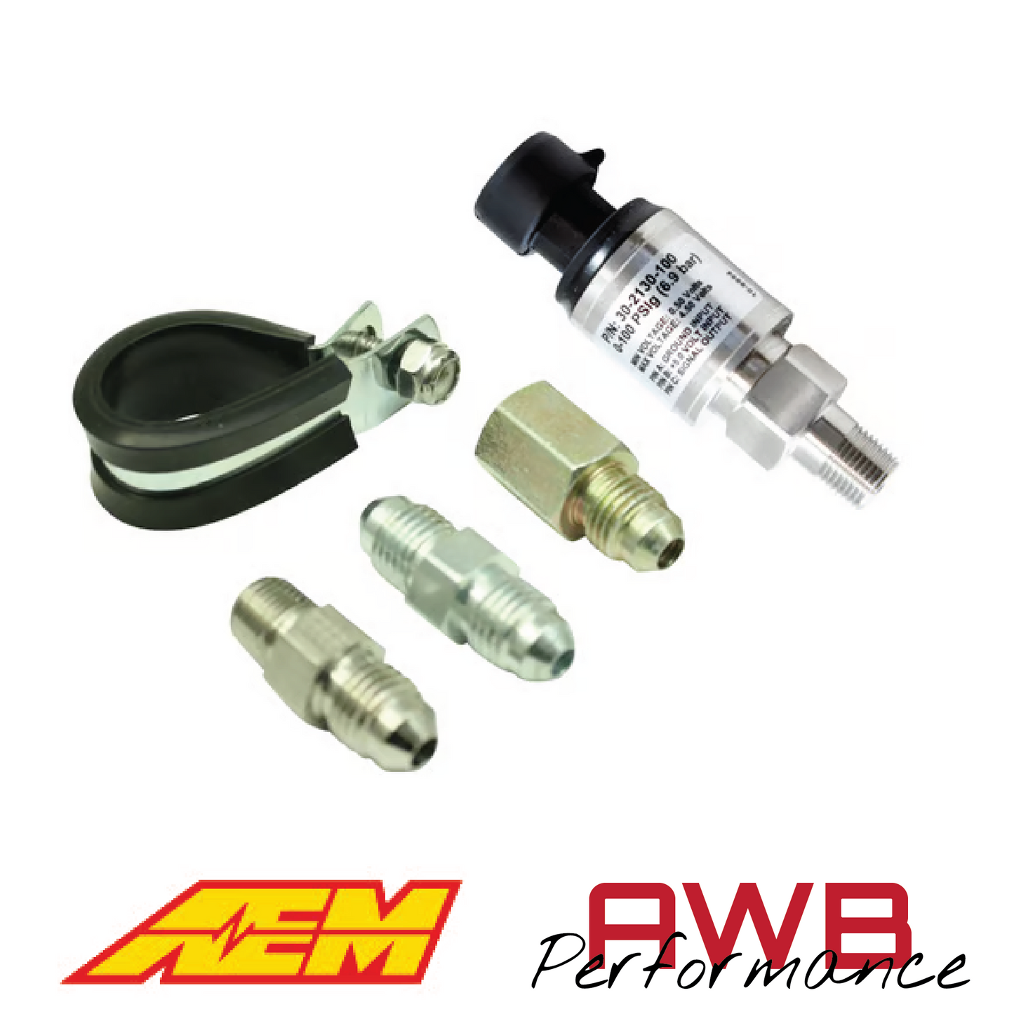 AEM Exhaust Back Pressure Sensor Install Kit - 30-2064