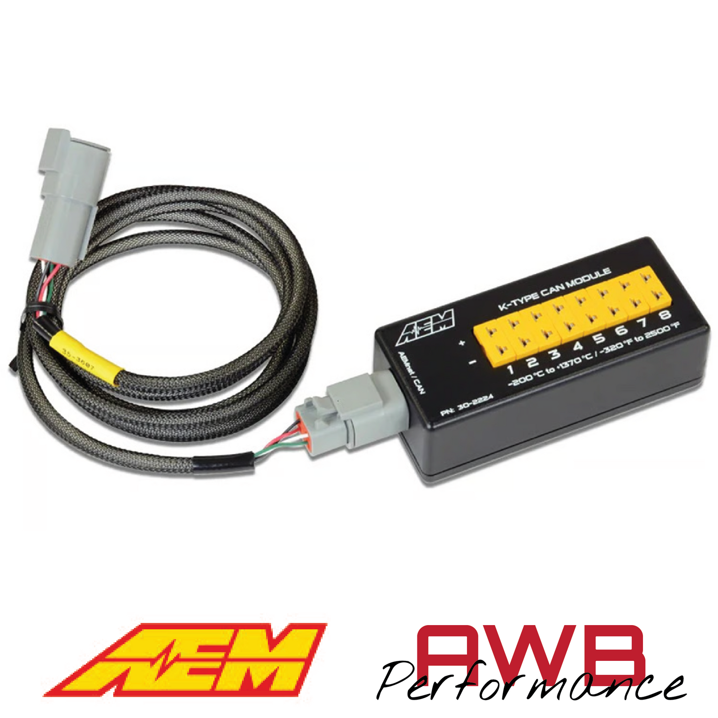 AEM 8 Channel CAN EGT Module - 30-2224