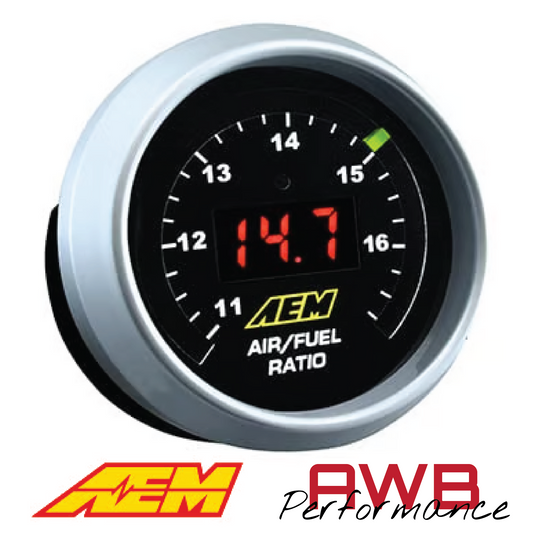 AEM Classic Digital Wideband AFR Gauge (Sensor Not Included) - 30-4110NS