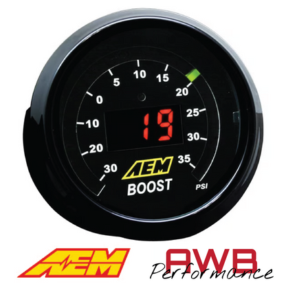 AEM Classic Boost Display Gauge Kit - 30-4406