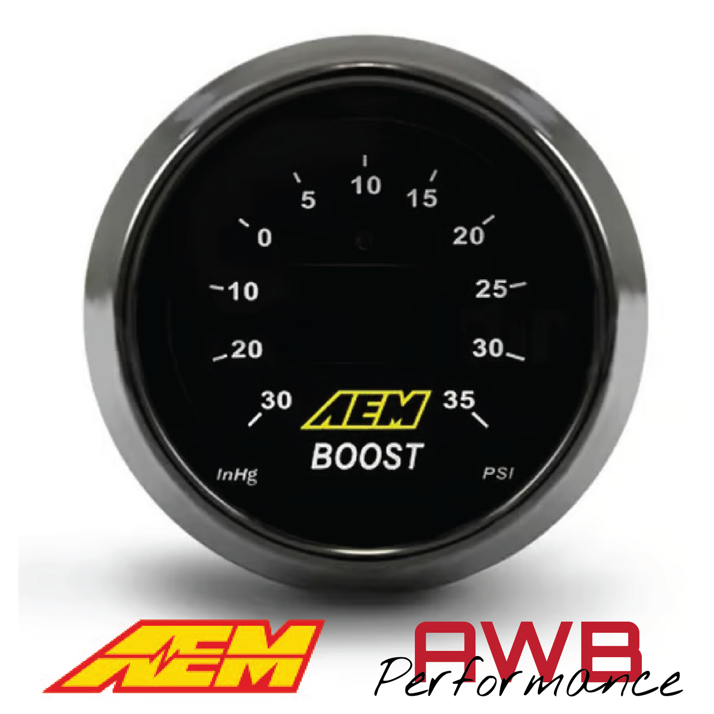 AEM Classic Boost Display Gauge Kit - 30-4406