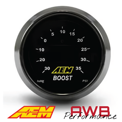 AEM Classic Boost Display Gauge Kit - 30-4406