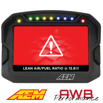 AEM CD-5LG Carbon Logging Display with Internal GPS - 30-5603