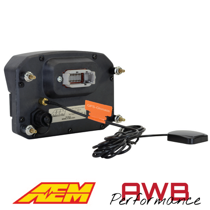 AEM CD-5LG Carbon Logging Display with Internal GPS - 30-5603