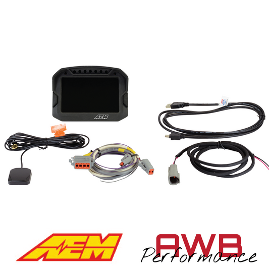 AEM CD-5G Carbon Non-Logging Display with Internal GPS - 30-5602