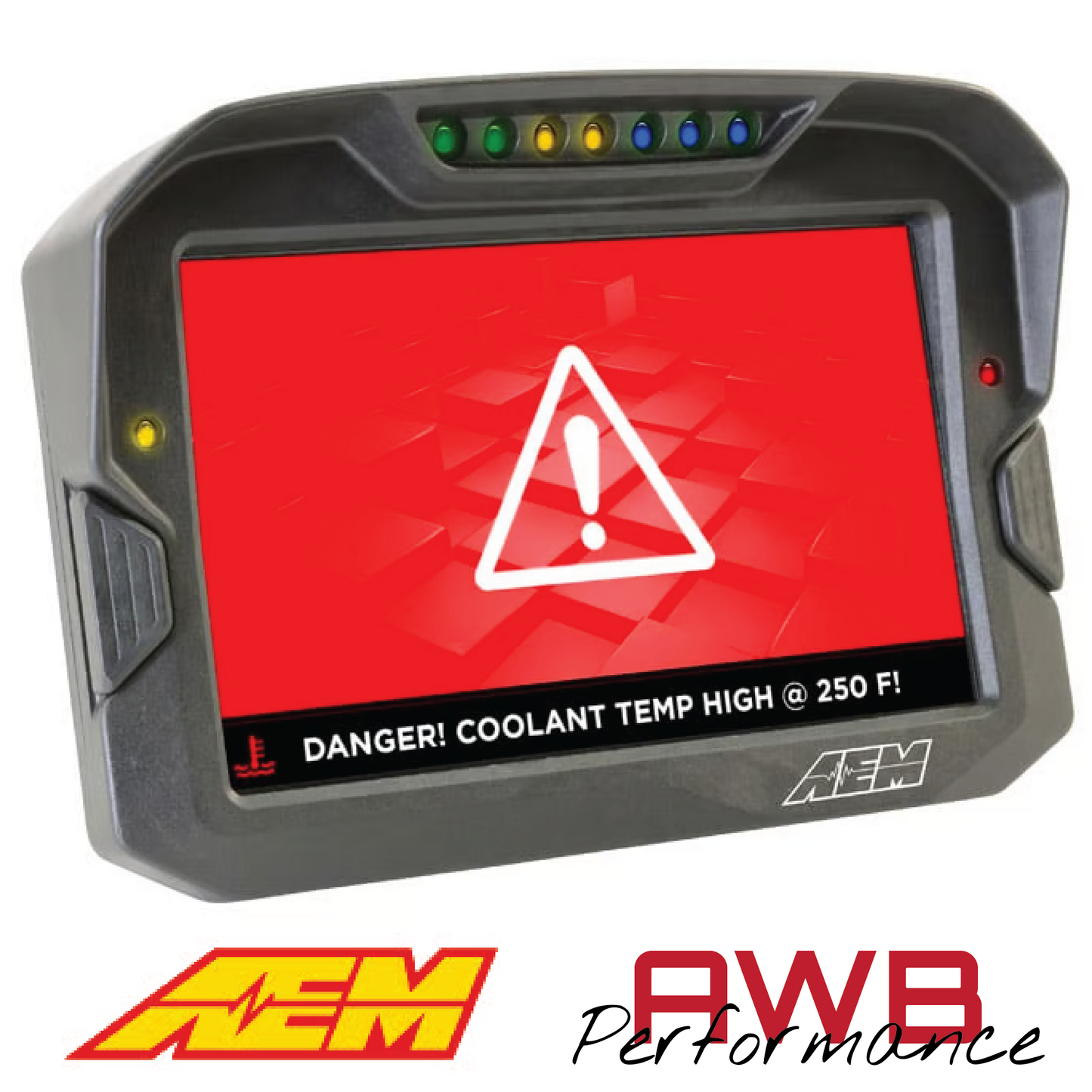AEM CD-7G Carbon Non-Logging Display with Internal GPS - 30-5702