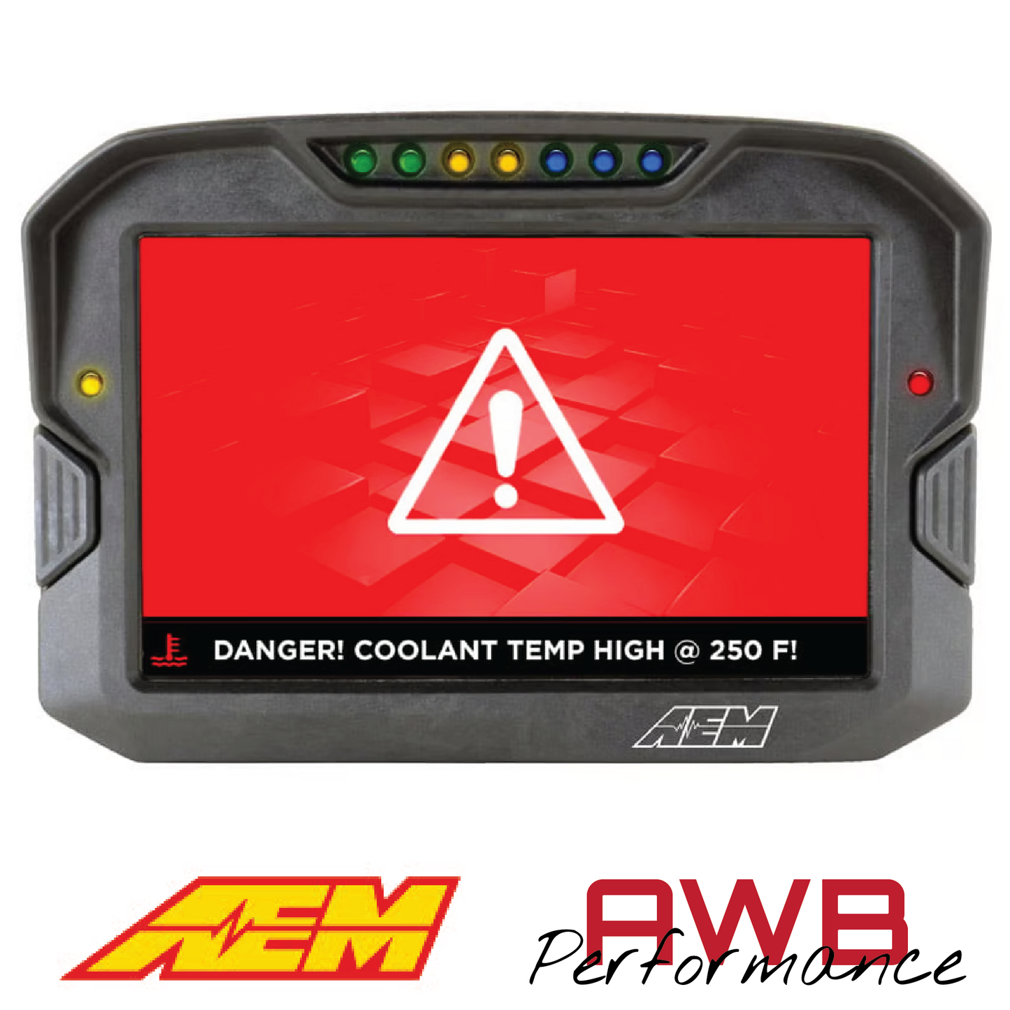 AEM CD-7G Carbon Non-Logging Display with Internal GPS - 30-5702