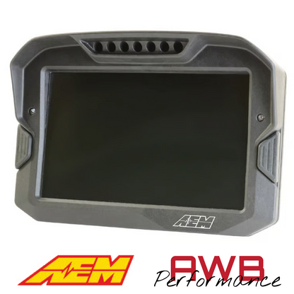 AEM CD-7G Carbon Non-Logging Display with Internal GPS - 30-5702