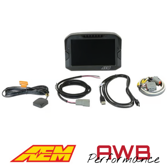 AEM CD-7G Carbon Non-Logging Display with Internal GPS - 30-5702