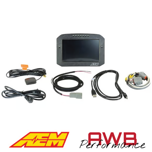 AEM CD-7F Carbon Flat Panel Non-Logging/ Non-GPS Display - 30-5700F