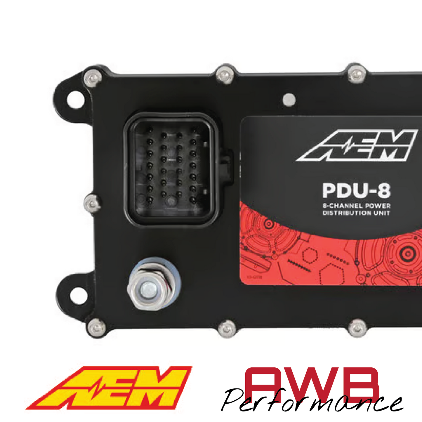 AEM PDU-8 Eight-Channel Power Distribution Unit - 30-8300