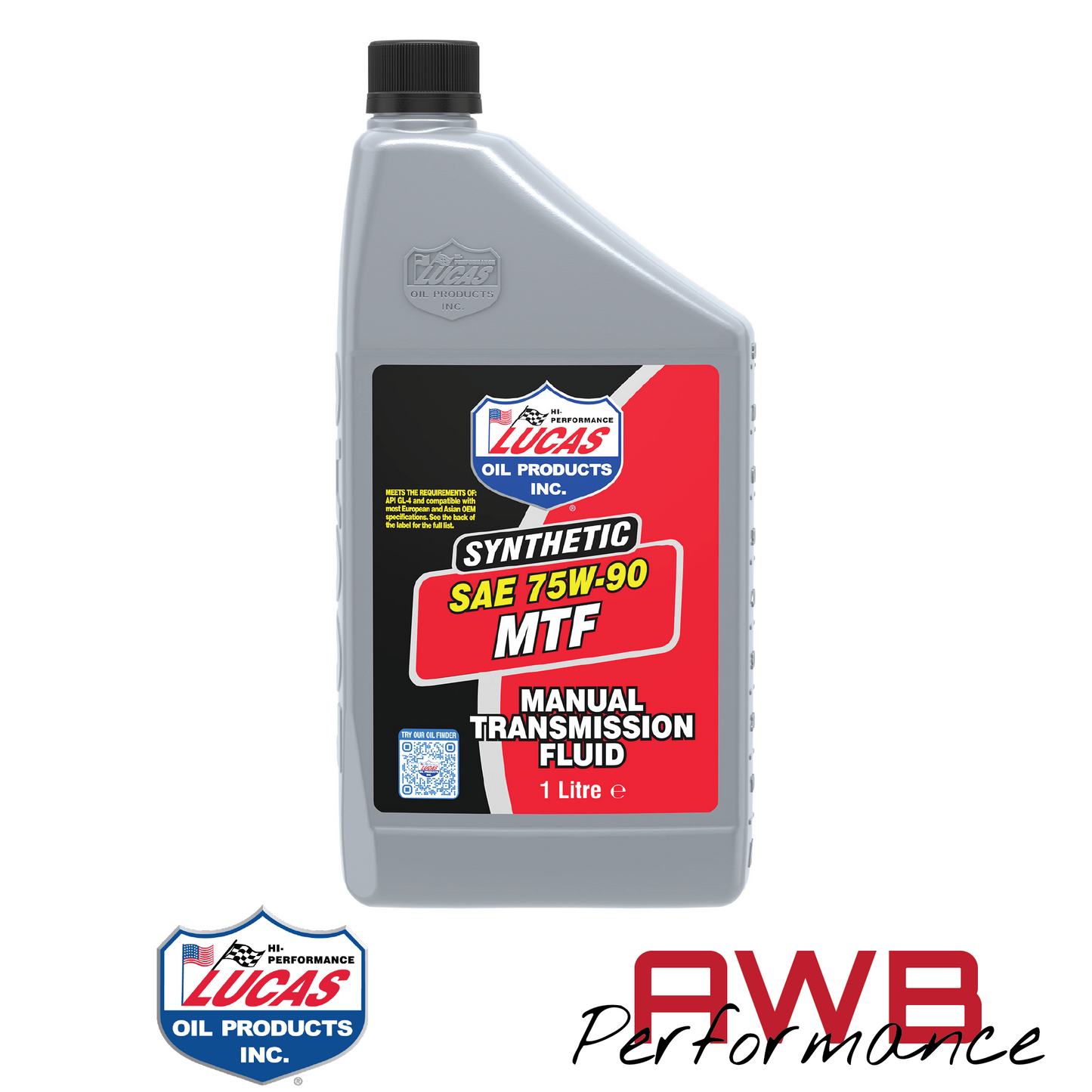 Lucas Oil Synthetic SAE 75W-90 Manual Transmission Fluid