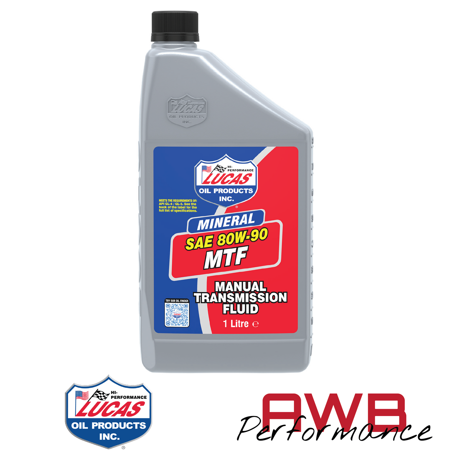 Lucas Oil Mineral SAE 80W-90 Manual Transmission Fluid