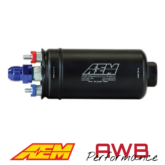 AEM 400LPH (AN) Inline High Flow Fuel Pump - 50-1005