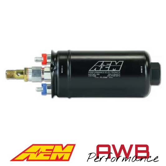 AEM 400LPH (Metric) Inline High Flow Fuel Pump - 50-1009