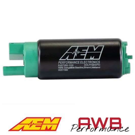 AEM 340LPH E85-Compatible High Flow In-Tank Fuel Pump - 50-1200