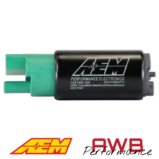 AEM 340LPH E85-Compatible High Flow In-Tank Fuel Pump - 50-1220