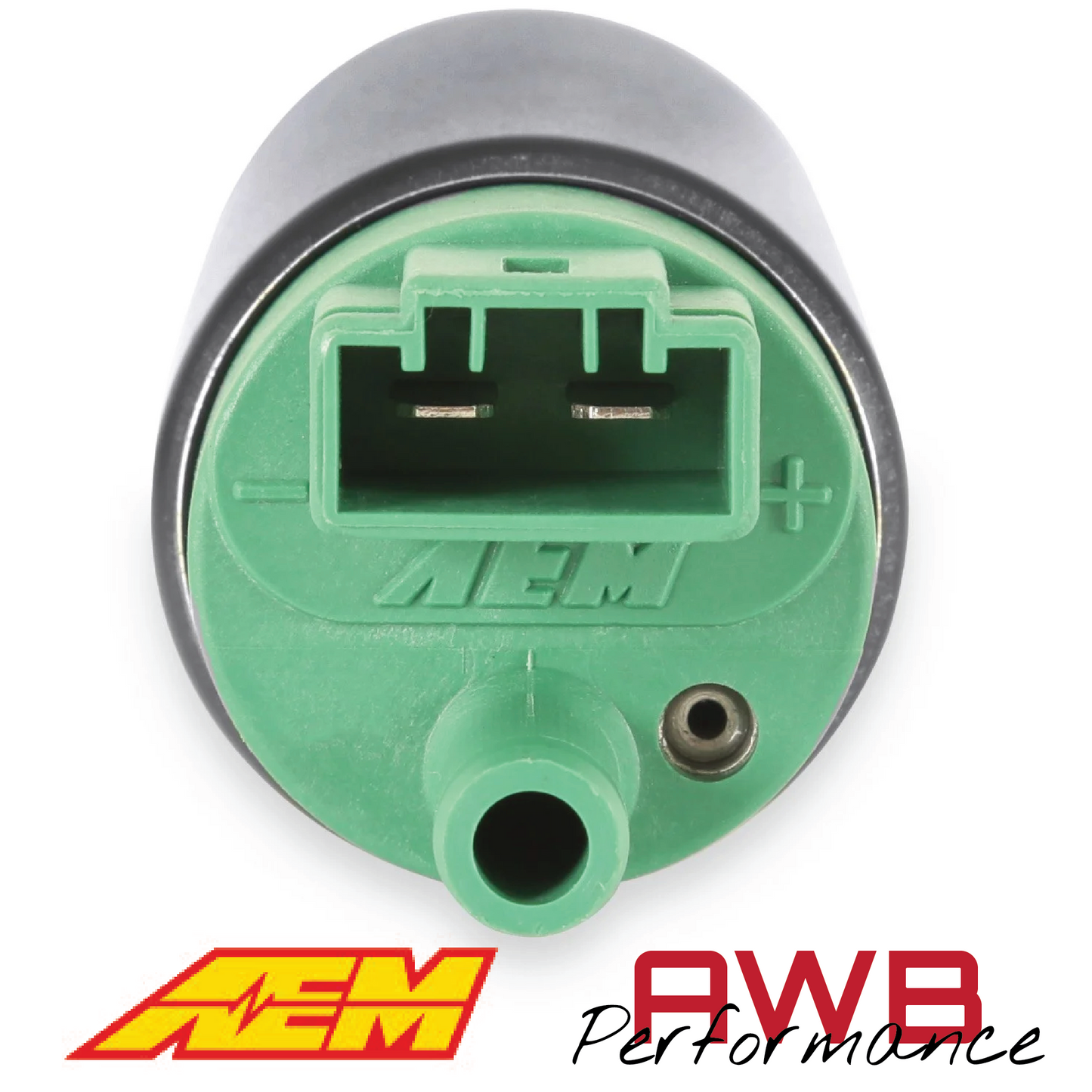 AEM 400LPH E85-Compatible High Flow In-Tank Fuel Pump - Single Barb - 50-1235