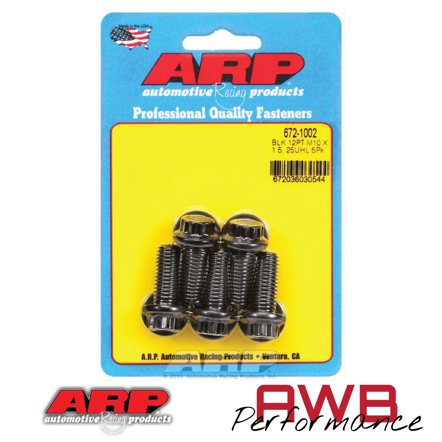 ARP 8740 Chromoly M10x1.5x25 12PT - 672-1002 ARP