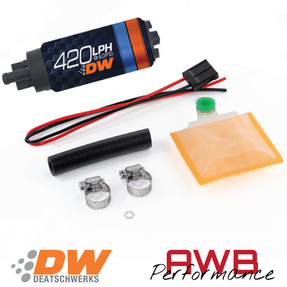 DeatschWerks DW420 420lph Universal Fuel Pump - 9-421-1000