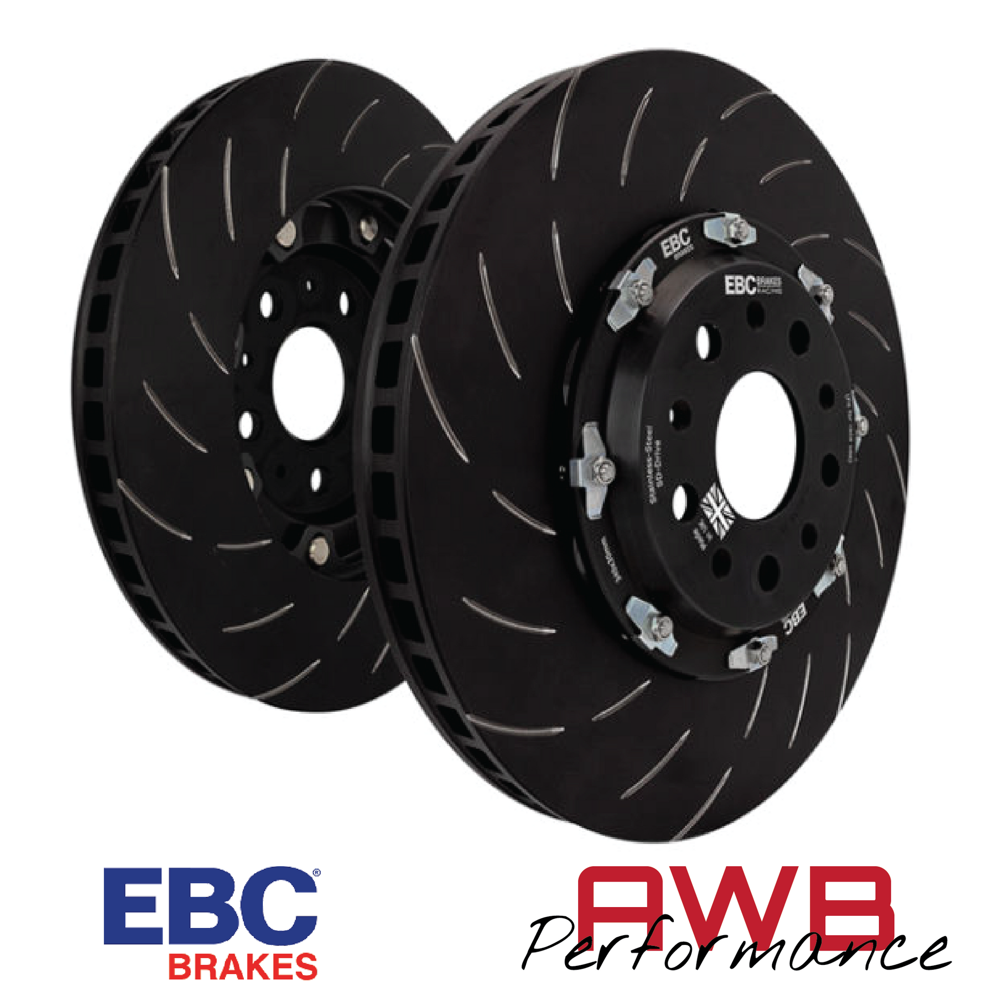 EBC Brakes Racing 2-Piece Floating Brake Disc Rotors (Pair) - sg2f039 EBC Brakes