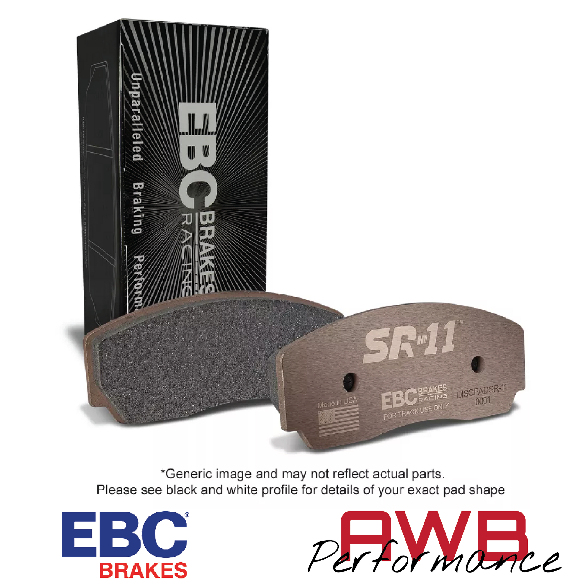 EBC Brakes DP21107+USR1146 - PD06KR354 EBC Brakes