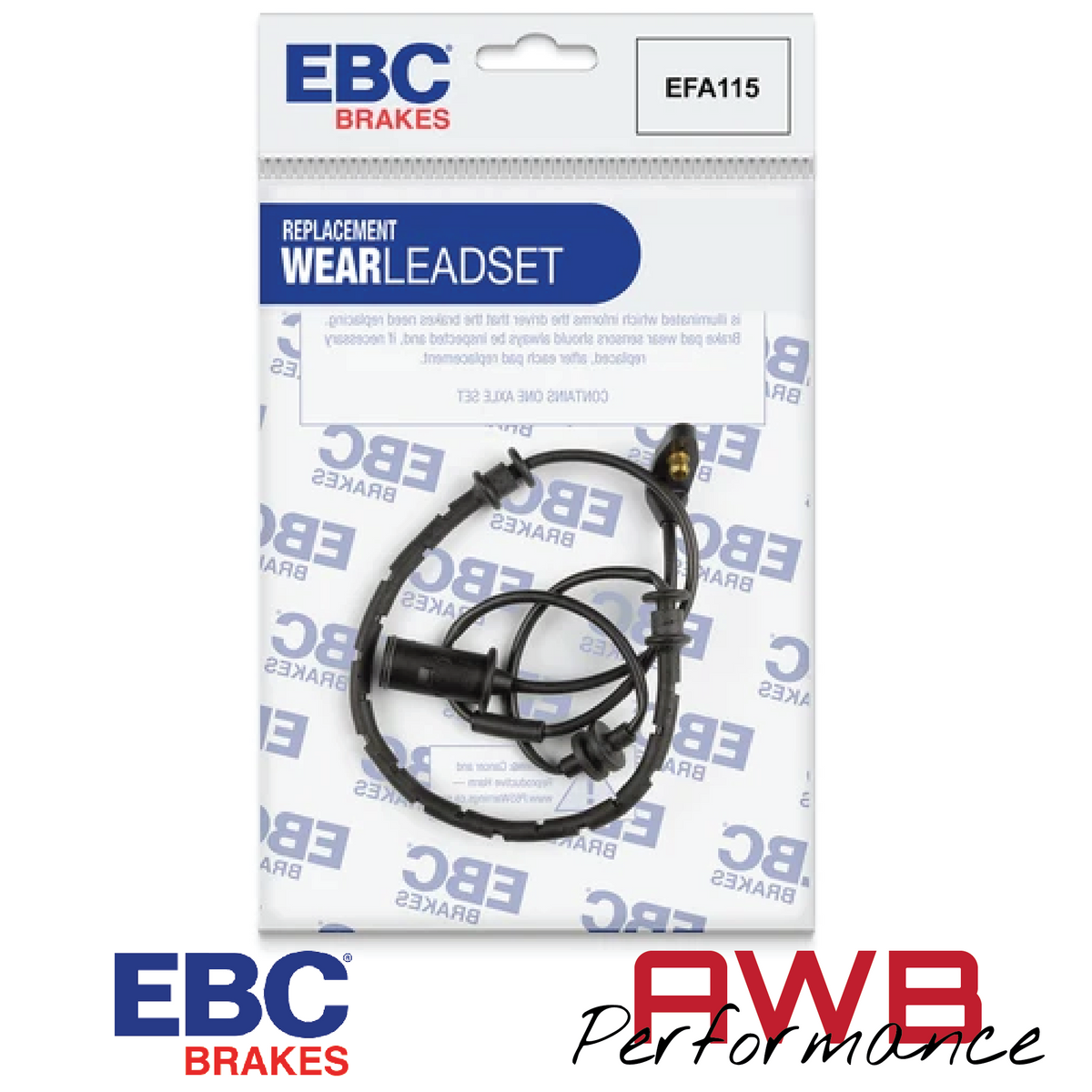 Astra G 1.2 - EBC Brakes Front Wear Sensor Lead (255mm) EBC Brakes