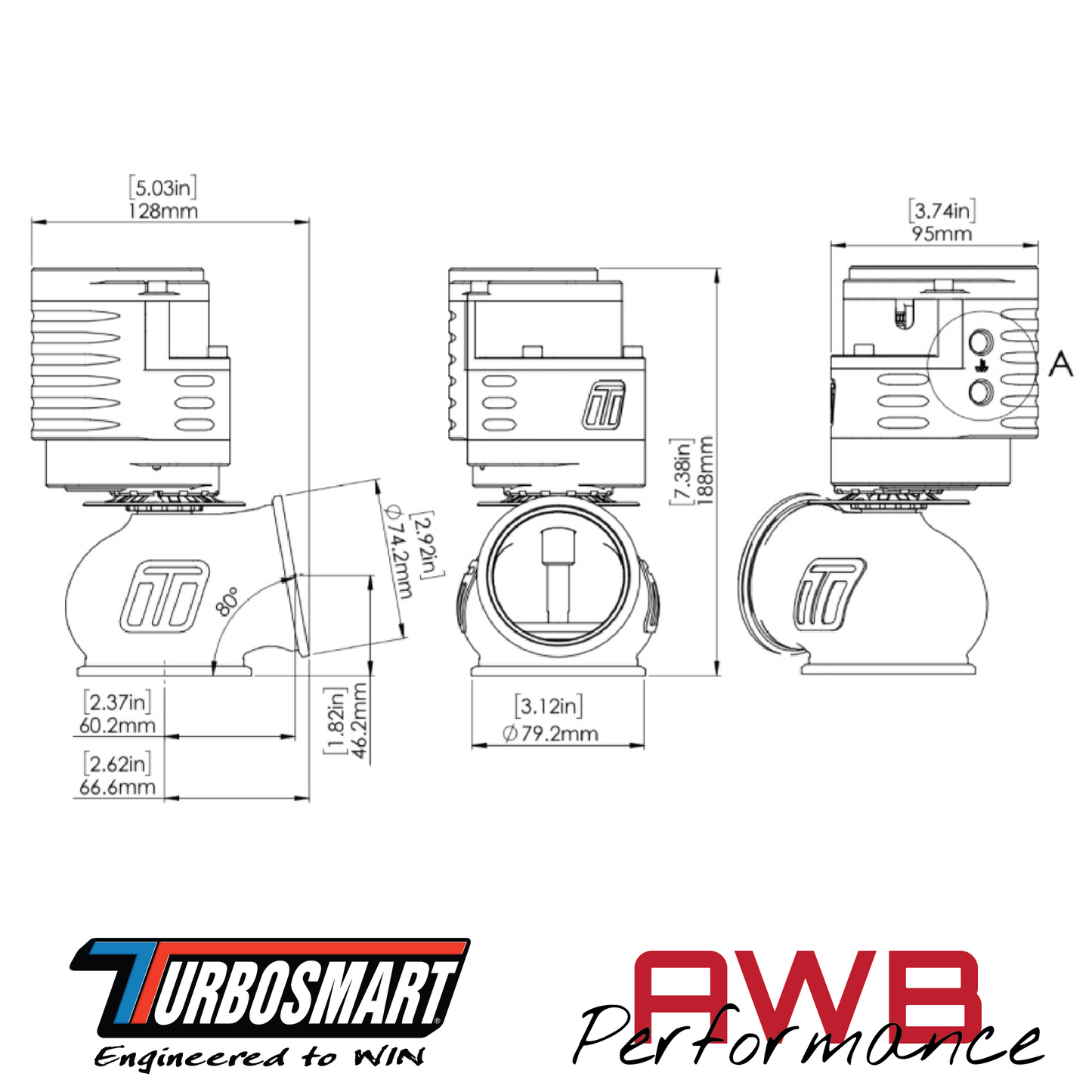 Turbosmart GenV Electronic PowerGate60