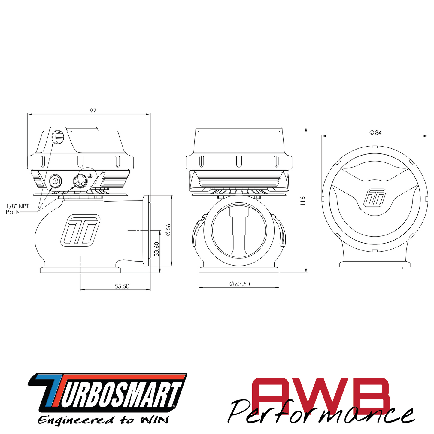 Turbosmart GenV HyperGate45