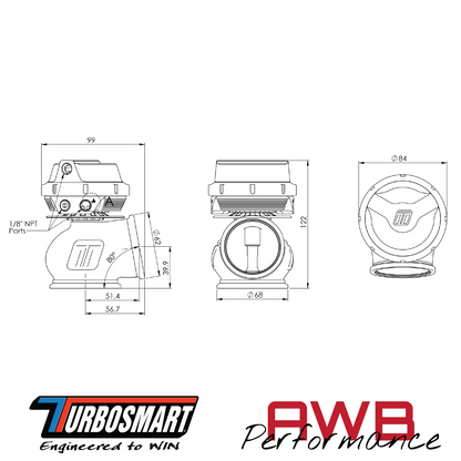 Turbosmart GenV ProGate50