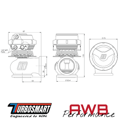 Turbosmart GenV CompGate40M ‘Motorsport’