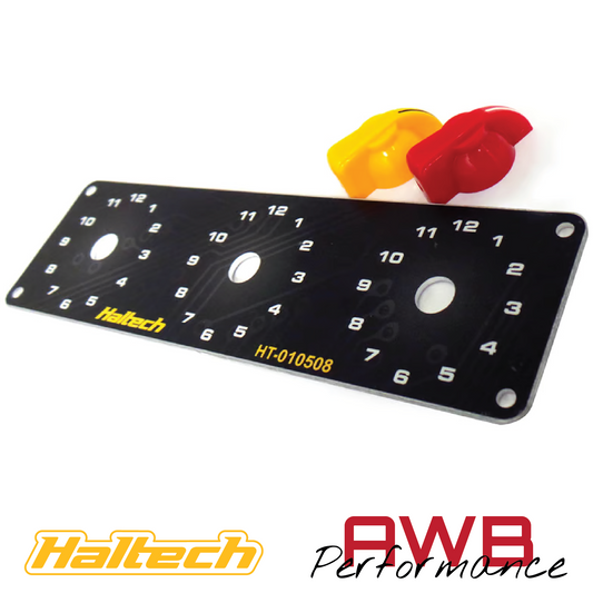 Haltech Triple Switch Panel Kit - HT-010510