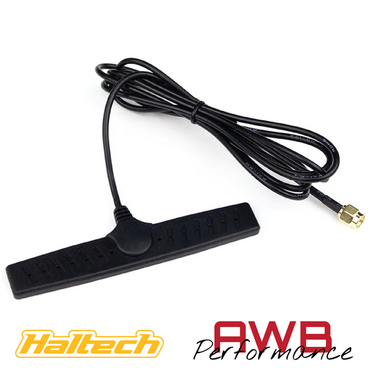 Haltech Wi-Fi Antenna Glass Mount 2.4Ghz Thread: RP-SMA - HT-011401