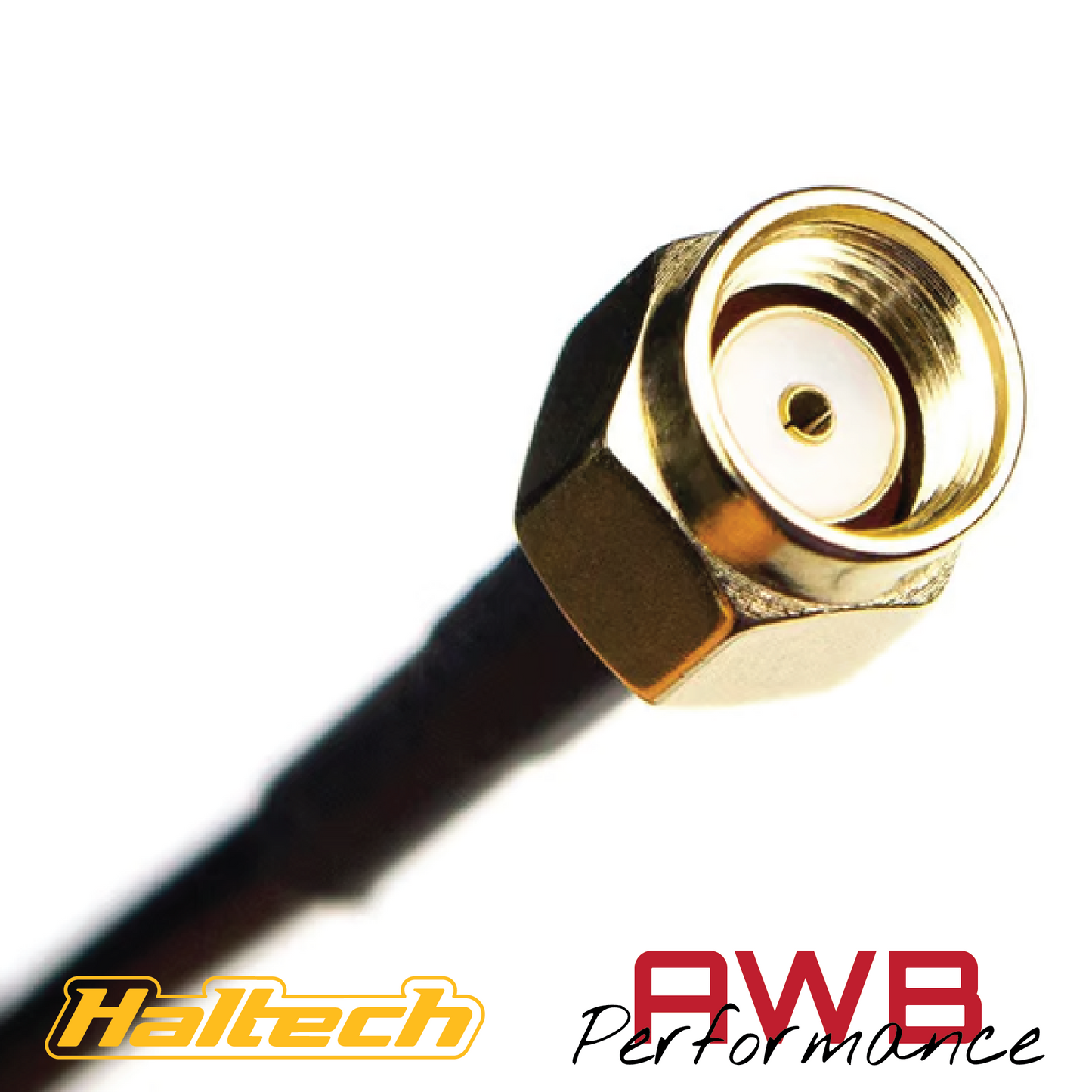 Haltech Wi-Fi Antenna Glass Mount 2.4Ghz Thread: RP-SMA - HT-011401