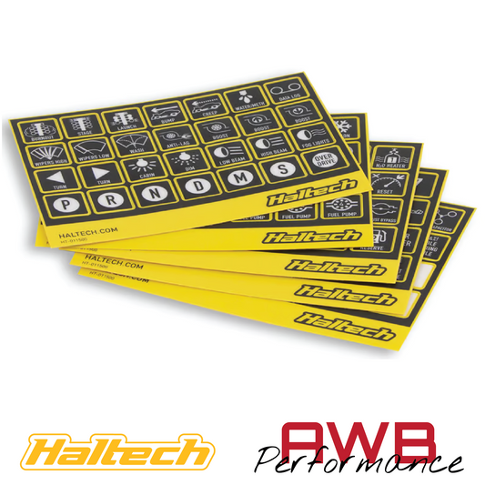 Haltech CAN Keypad Label Set - HT-011500