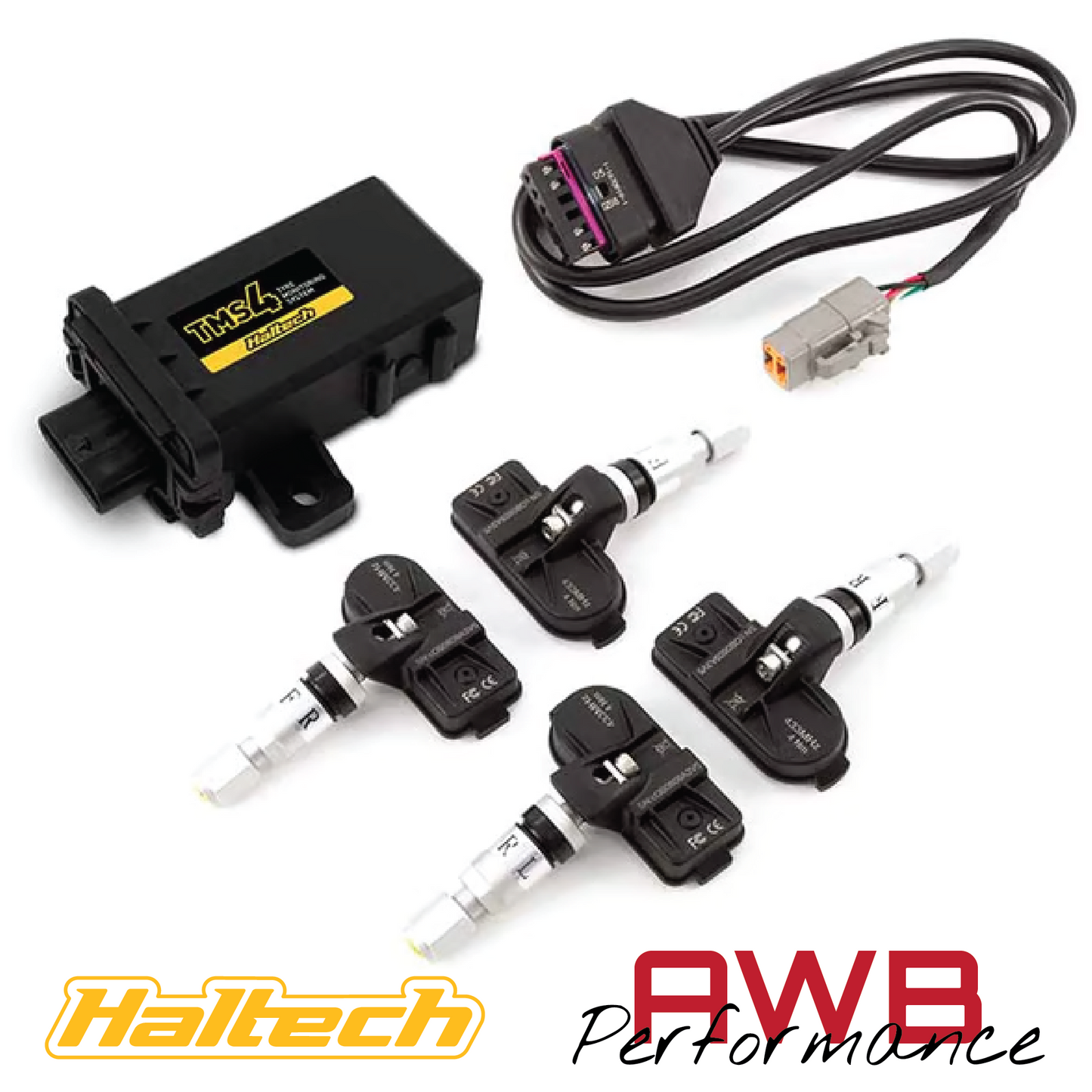 Haltech TMS4 Tyre Monitoring System Internal Sensors - HT-011600