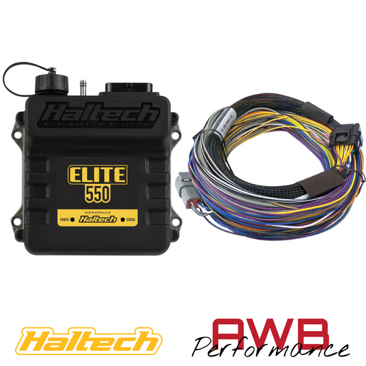 Haltech Elite 550 ECU + Basic Universal Wire-in Harness Kit 2.5m - HT-150402