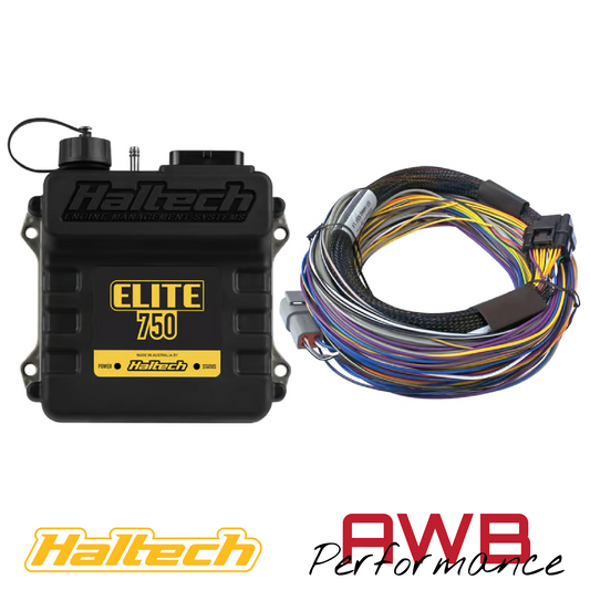 Haltech Elite 750 ECU + Basic Universal Wire-in Harness Kit 2.5m - HT-150602