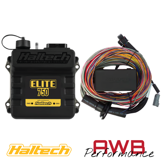 Haltech Elite 750 ECU + Premium Universal Wire-in Harness Kit 2.5m - HT-150604