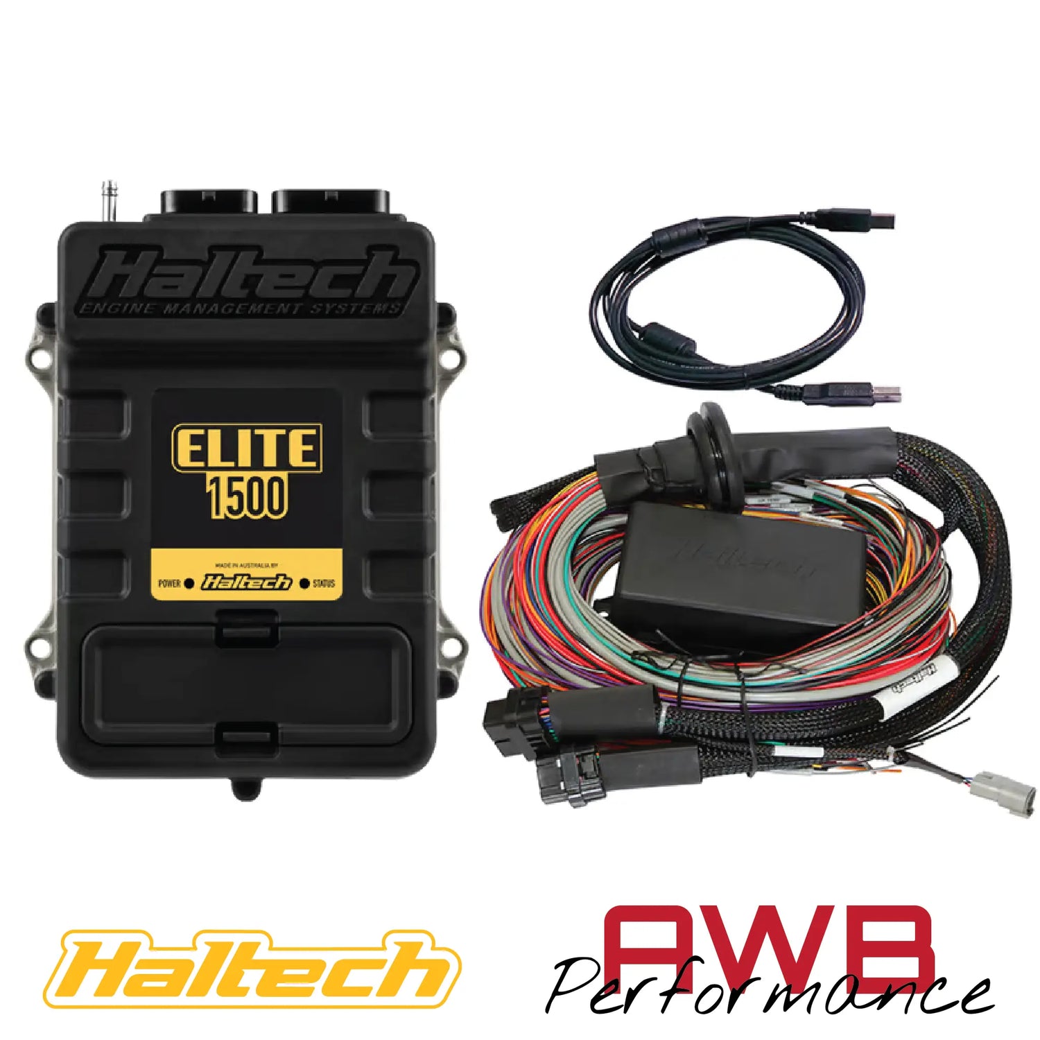 Haltech Elite 1500 + Premium Universal Wire-in Harness Kit 5m - HT-150905 Haltech