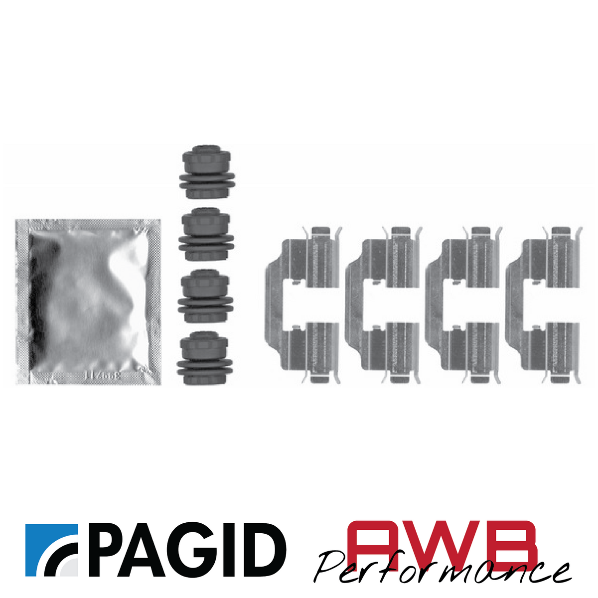 Adam - Pagid Rear Brake Pad Fitting (264mm) Pagid