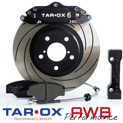 Astra G - Tarox 308mm 6 Piston Sport Compact Big Brake Kit - KMOP0875