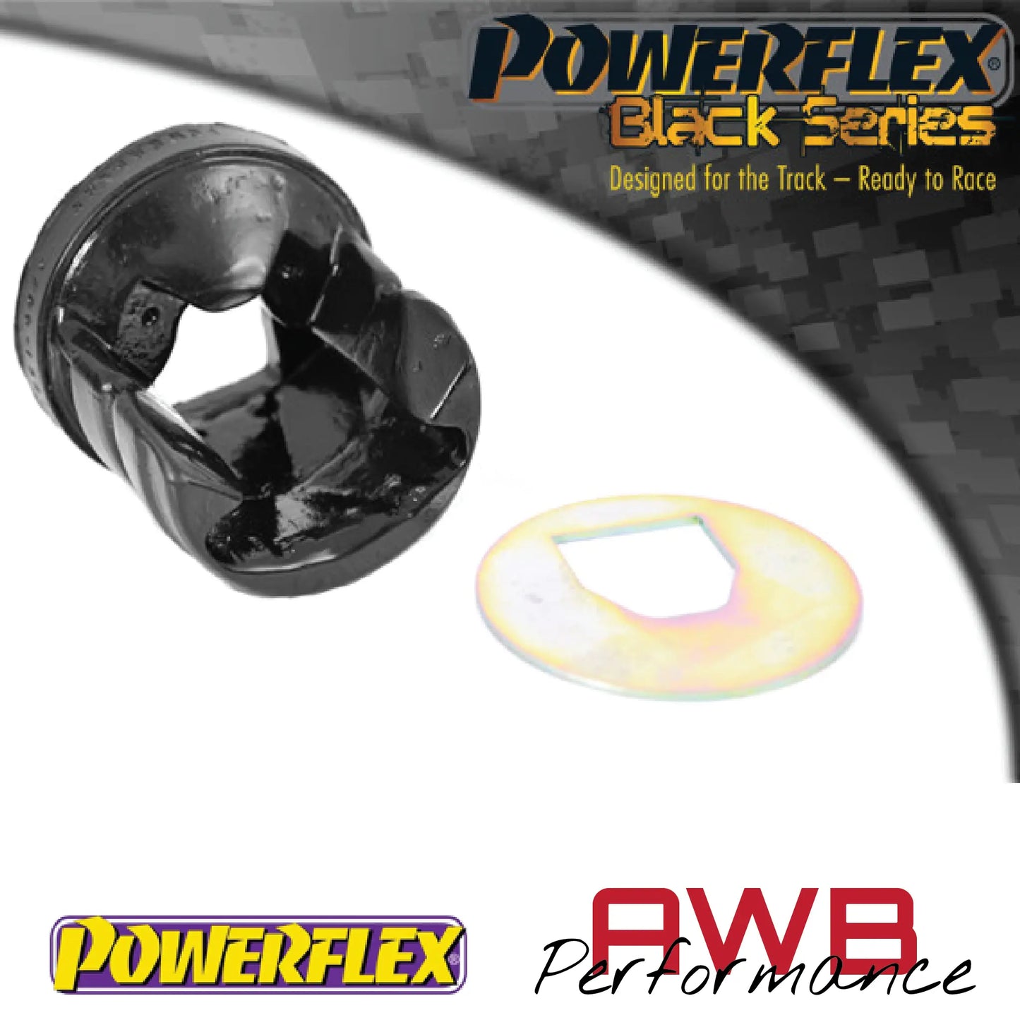 Astra G - Powerflex Upper Left Gearbox Mount Insert For F23 Gearboxes Powerflex