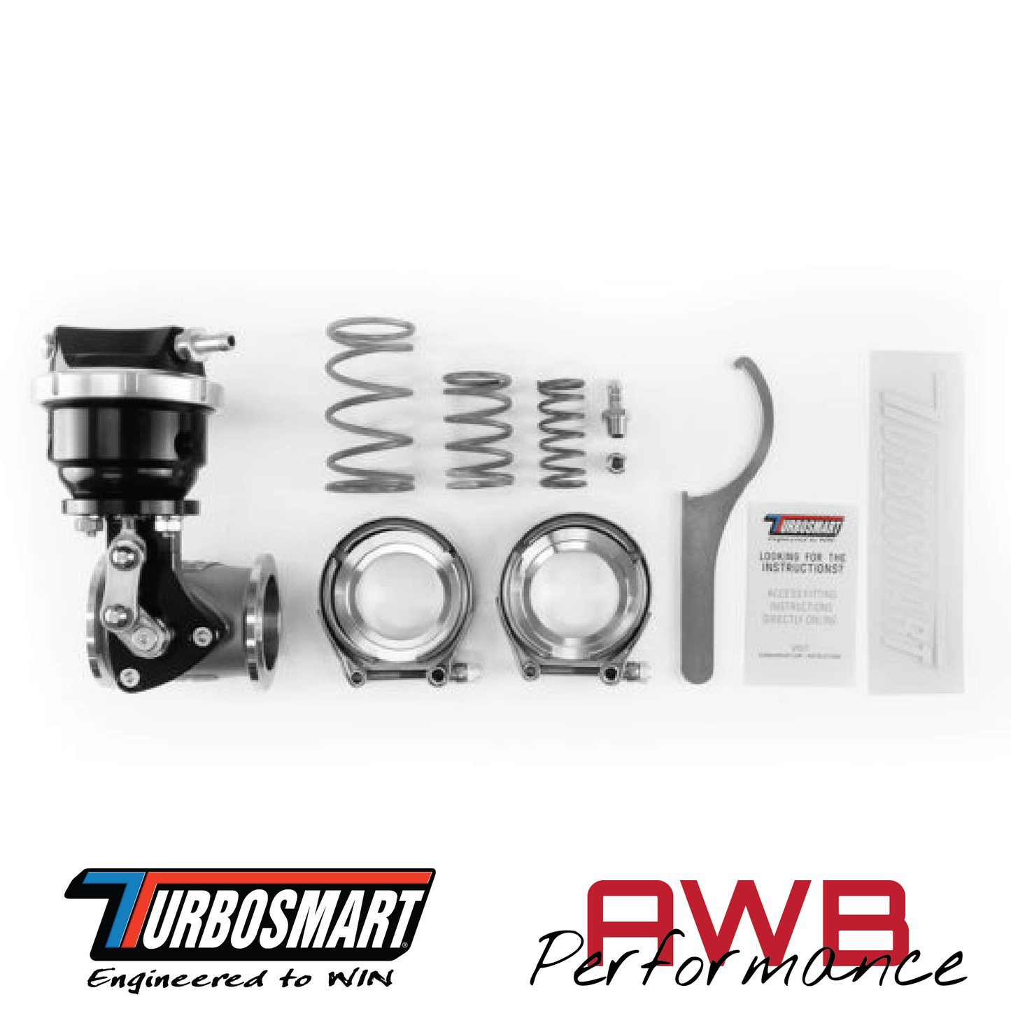 Turbosmart PSG40 Pneumatic Straight Gate