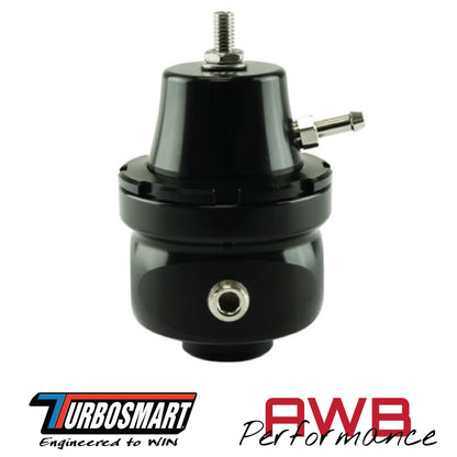 Turbosmart FPR6 Fuel Pressure Regulator in Sleeper. Side View.