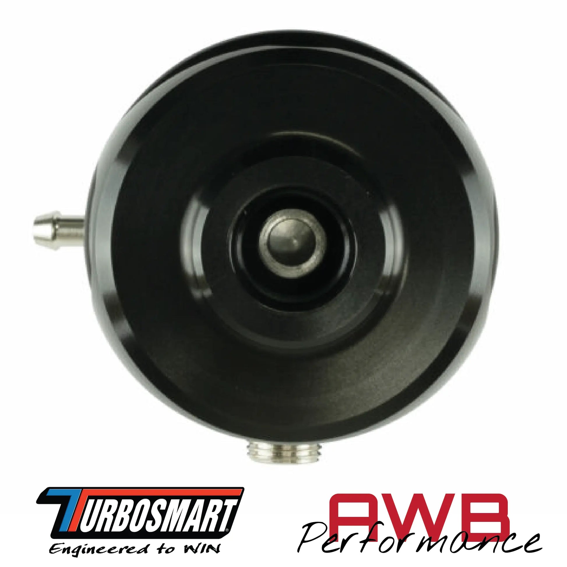 Turbosmart FPR6 Fuel Pressure Regulator in Sleeper. Bottom View.