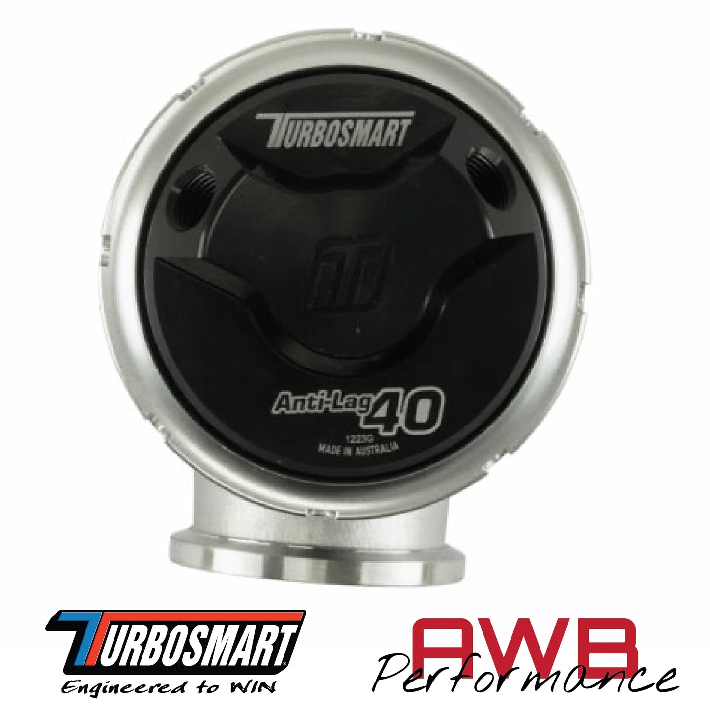 Turbosmart GenV ALV40 Anti-Lag Valve. Top View.