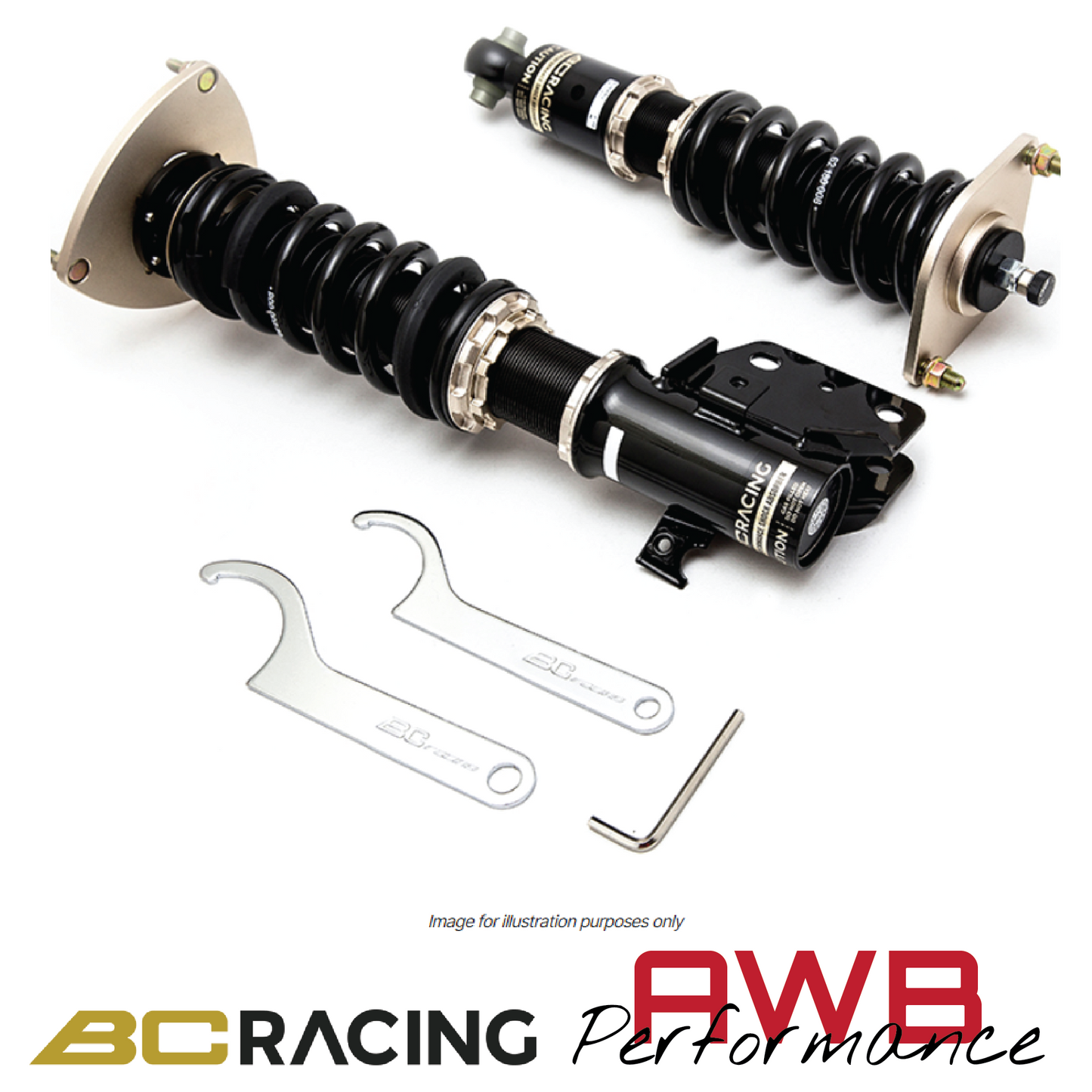 Vauxhall VXR8 BC Racing BR Series Coilover Kit
